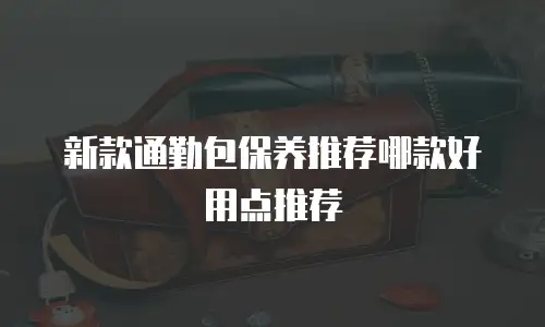 新款通勤包保养推荐哪款好用点推荐