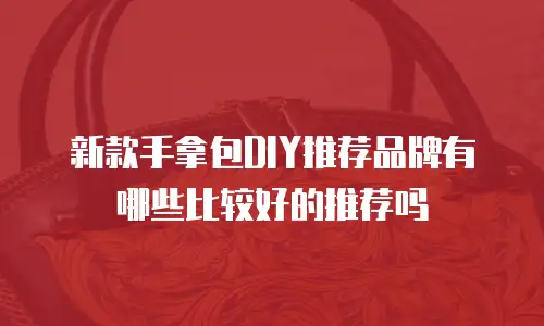 新款手拿包DIY推荐品牌有哪些比较好的推荐吗