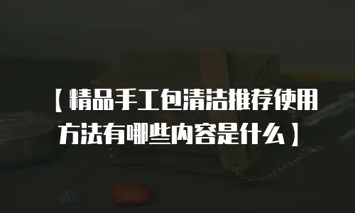 【精品手工包清洁推荐使用方法有哪些内容是什么】