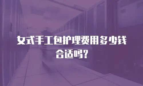 女式手工包护理费用多少钱合适吗？