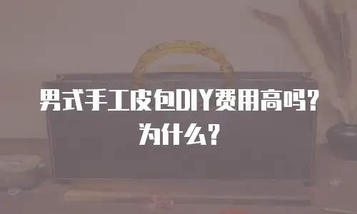 男式手工皮包DIY费用高吗？为什么？