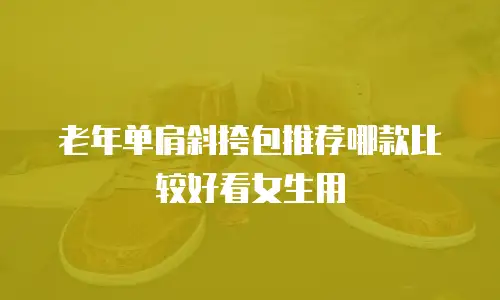 老年单肩斜挎包推荐哪款比较好看女生用