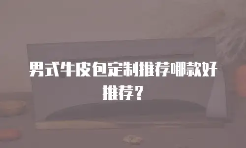 男式牛皮包定制推荐哪款好推荐？