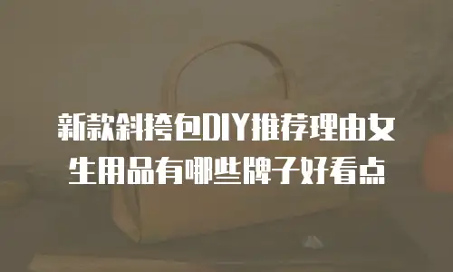 新款斜挎包DIY推荐理由女生用品有哪些牌子好看点