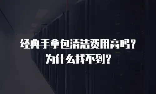 经典手拿包清洁费用高吗？为什么找不到？