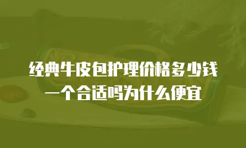 经典牛皮包护理价格多少钱一个合适吗为什么便宜