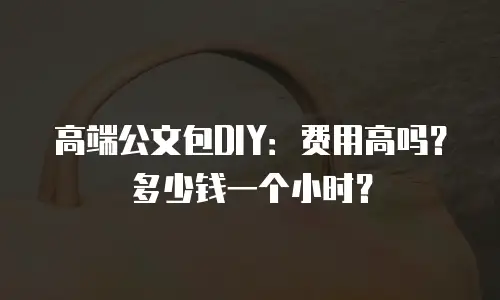 高端公文包DIY：费用高吗？多少钱一个小时？
