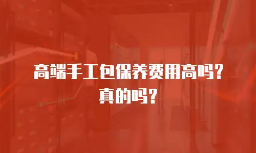 高端手工包保养费用高吗？真的吗？
