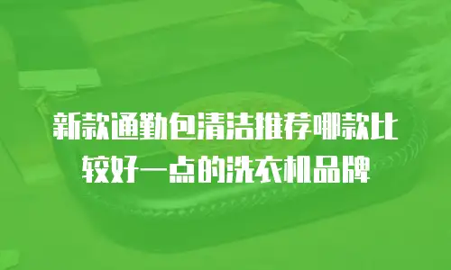 新款通勤包清洁推荐哪款比较好一点的洗衣机品牌