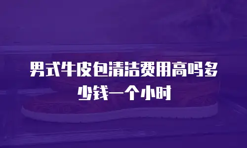 男式牛皮包清洁费用高吗多少钱一个小时