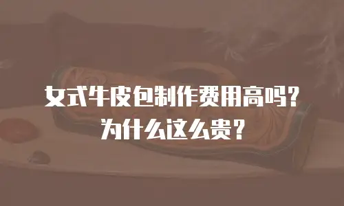 女式牛皮包制作费用高吗？为什么这么贵？