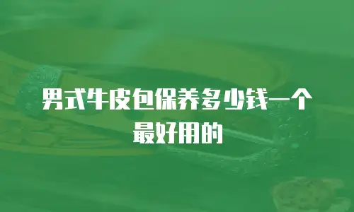 男式牛皮包保养多少钱一个最好用的