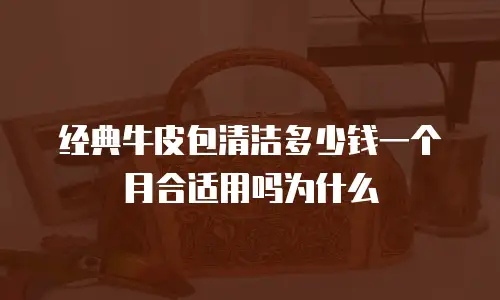 经典牛皮包清洁多少钱一个月合适用吗为什么