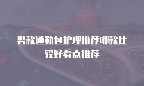 男款通勤包护理推荐哪款比较好看点推荐