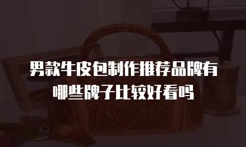男款牛皮包制作推荐品牌有哪些牌子比较好看吗