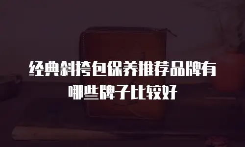 经典斜挎包保养推荐品牌有哪些牌子比较好