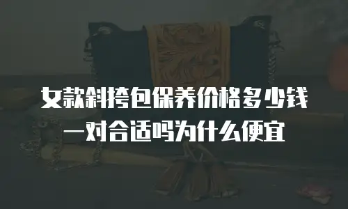 女款斜挎包保养价格多少钱一对合适吗为什么便宜
