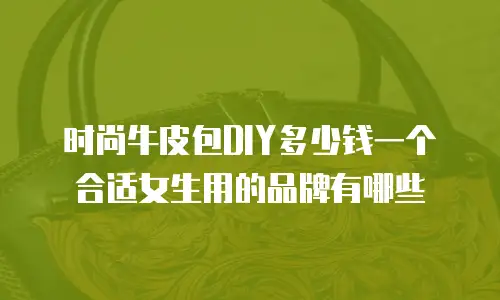 时尚牛皮包DIY多少钱一个合适女生用的品牌有哪些