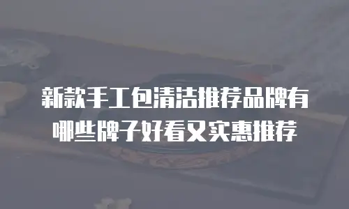 新款手工包清洁推荐品牌有哪些牌子好看又实惠推荐