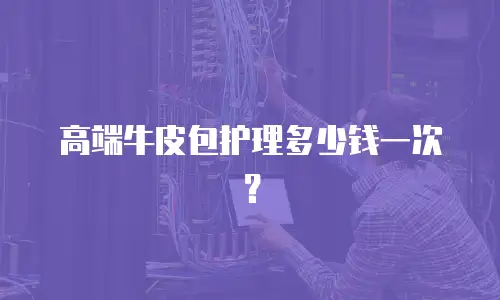 高端牛皮包护理多少钱一次？