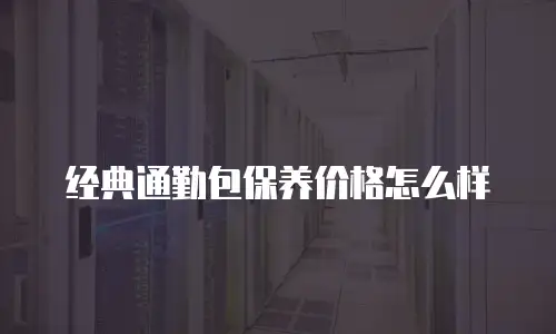 经典通勤包保养价格怎么样