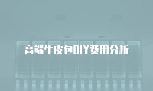 高端牛皮包DIY费用分析