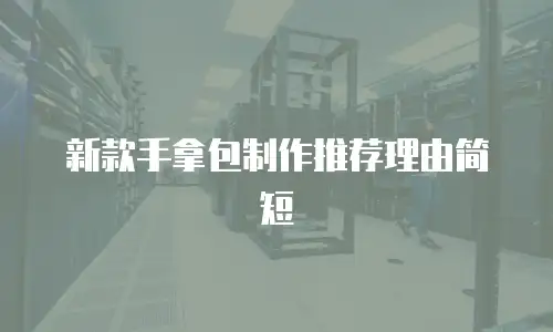 新款手拿包制作推荐理由简短