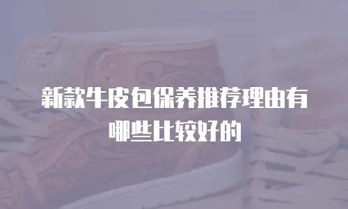 新款牛皮包保养推荐理由有哪些比较好的