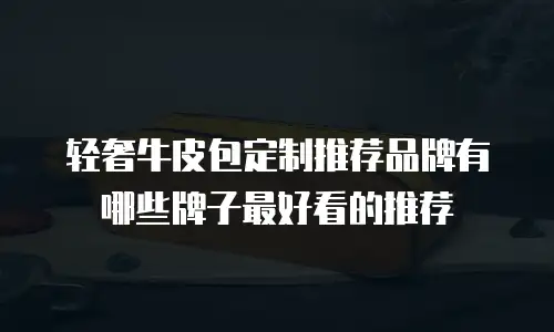 轻奢牛皮包定制推荐品牌有哪些牌子最好看的推荐