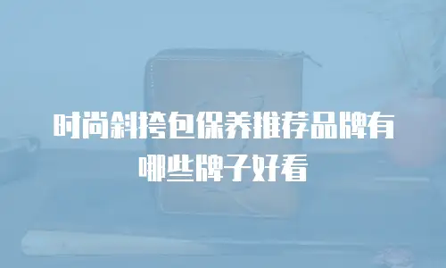 时尚斜挎包保养推荐品牌有哪些牌子好看