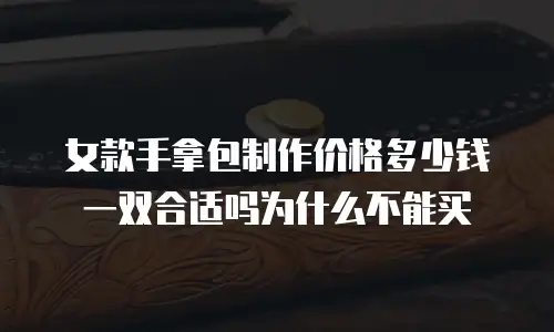 女款手拿包制作价格多少钱一双合适吗为什么不能买