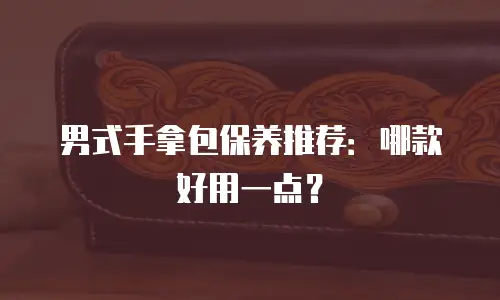 男式手拿包保养推荐：哪款好用一点？