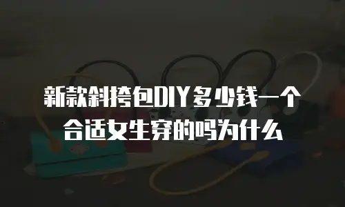 新款斜挎包DIY多少钱一个合适女生穿的吗为什么