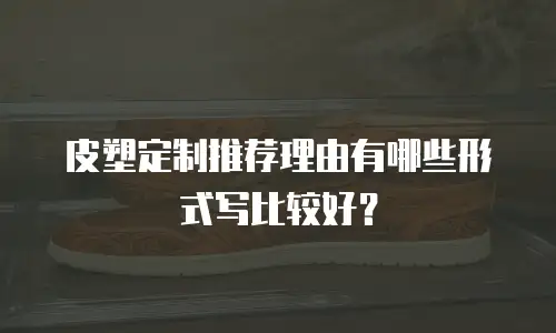 皮塑定制推荐理由有哪些形式写比较好？