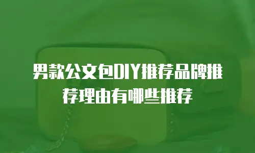 男款公文包DIY推荐品牌推荐理由有哪些推荐