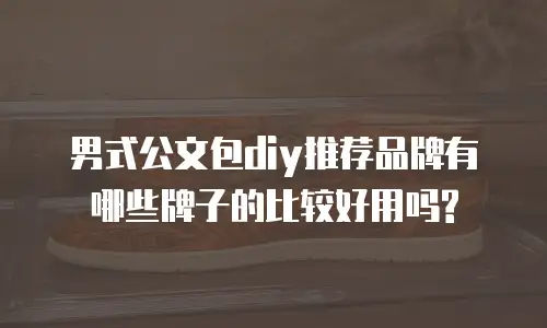 男式公文包diy推荐品牌有哪些牌子的比较好用吗?