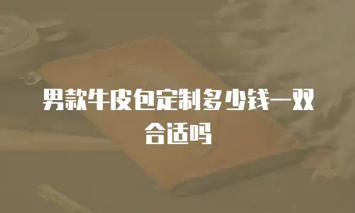 男款牛皮包定制多少钱一双合适吗