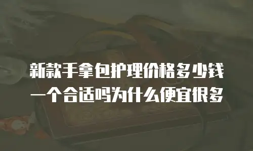 新款手拿包护理价格多少钱一个合适吗为什么便宜很多