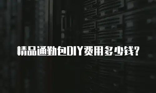精品通勤包DIY费用多少钱？