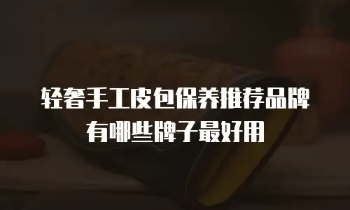 轻奢手工皮包保养推荐品牌有哪些牌子最好用
