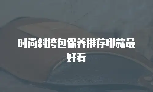 时尚斜挎包保养推荐哪款最好看
