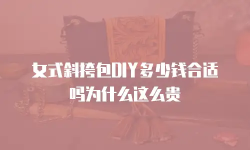 女式斜挎包DIY多少钱合适吗为什么这么贵