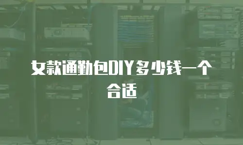 女款通勤包DIY多少钱一个合适
