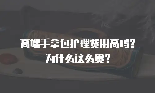 高端手拿包护理费用高吗？为什么这么贵？