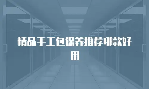 精品手工包保养推荐哪款好用