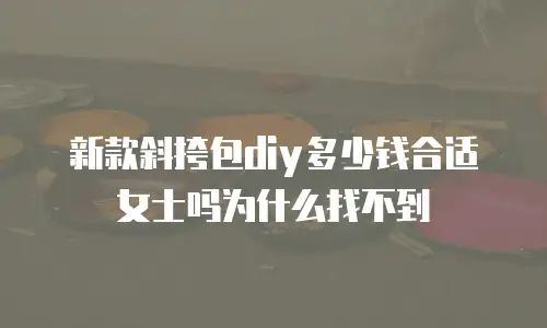 新款斜挎包diy多少钱合适女士吗为什么找不到