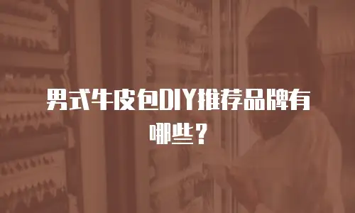 男式牛皮包DIY推荐品牌有哪些？