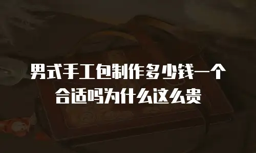 男式手工包制作多少钱一个合适吗为什么这么贵
