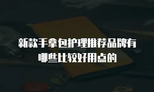 新款手拿包护理推荐品牌有哪些比较好用点的