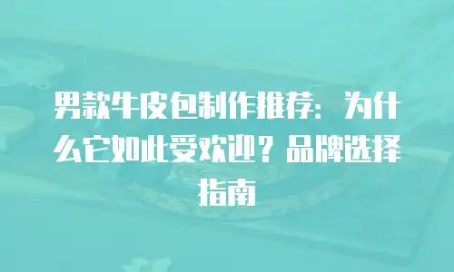 男款牛皮包制作推荐：为什么它如此受欢迎？品牌选择指南